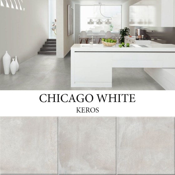 KEROS CHICAGO WHITE 60x60